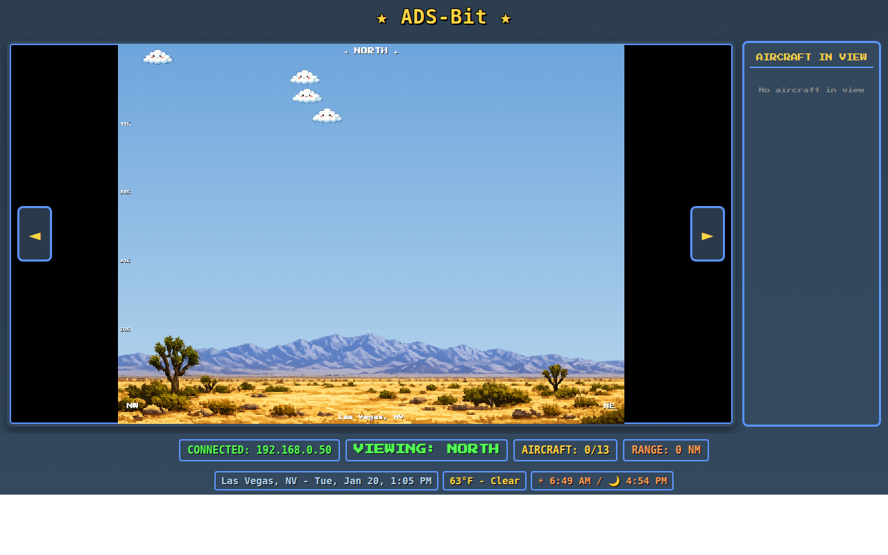 Pixel-ADSB Screenshot